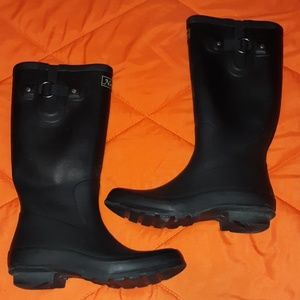 Natural Reflections Garden Boots Sz 9B Black
